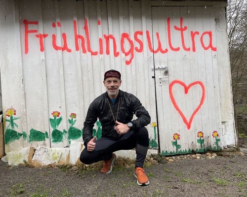 Jürgen Weinrauch beim Frühlingsultra in Freudenstadt-Grüntal