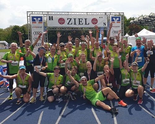 Erfolgreicher Laufprojekt Abschluss beim Halbmarathon in Heilbronn 