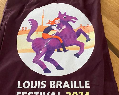 LiWa Lauftandem beim 5. Louis Braille Festival