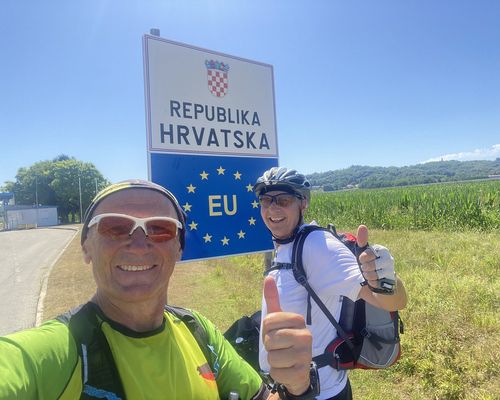 Kalle ist 825 Kilometer von Reichenbach nach Čakovec in Kroatien gelaufen