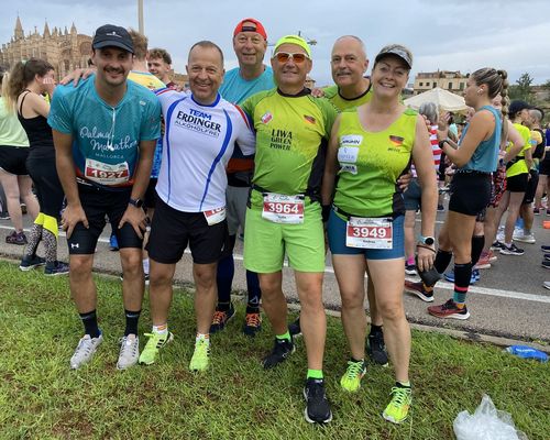 Spaß und Nass beim Palma de Mallorca Marathon