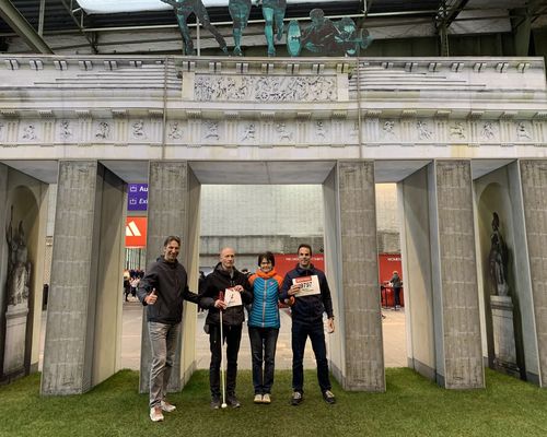 Lauftandems beim Berliner Halbmarathon - Erlebnisbericht von Martin