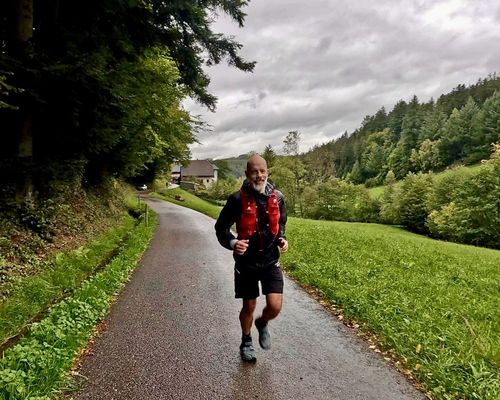 Jürgen Weinrauch bei den Black Forest Trailrun Masters 2025